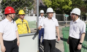 淮安市领导调研推进城市生命线安全工程