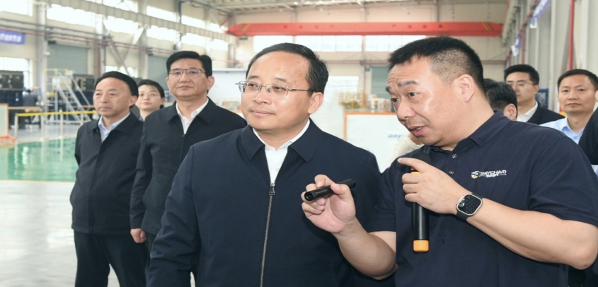 顾坤市长调研：加速新型工业化，助力企业项目稳步发展