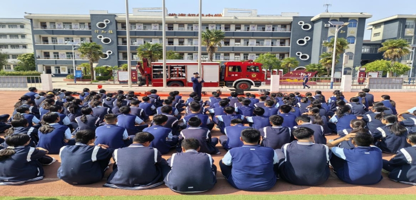 江苏淮安：消防知识进校园，防灾避险记心间