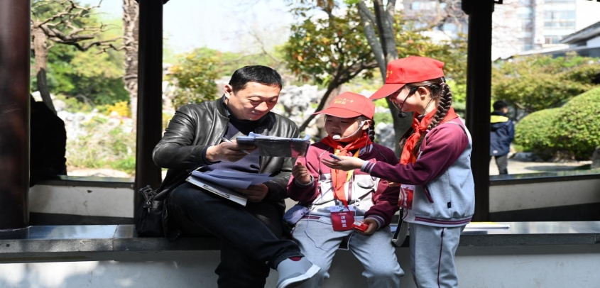 淮安：清晏园里，红领巾开讲啦！