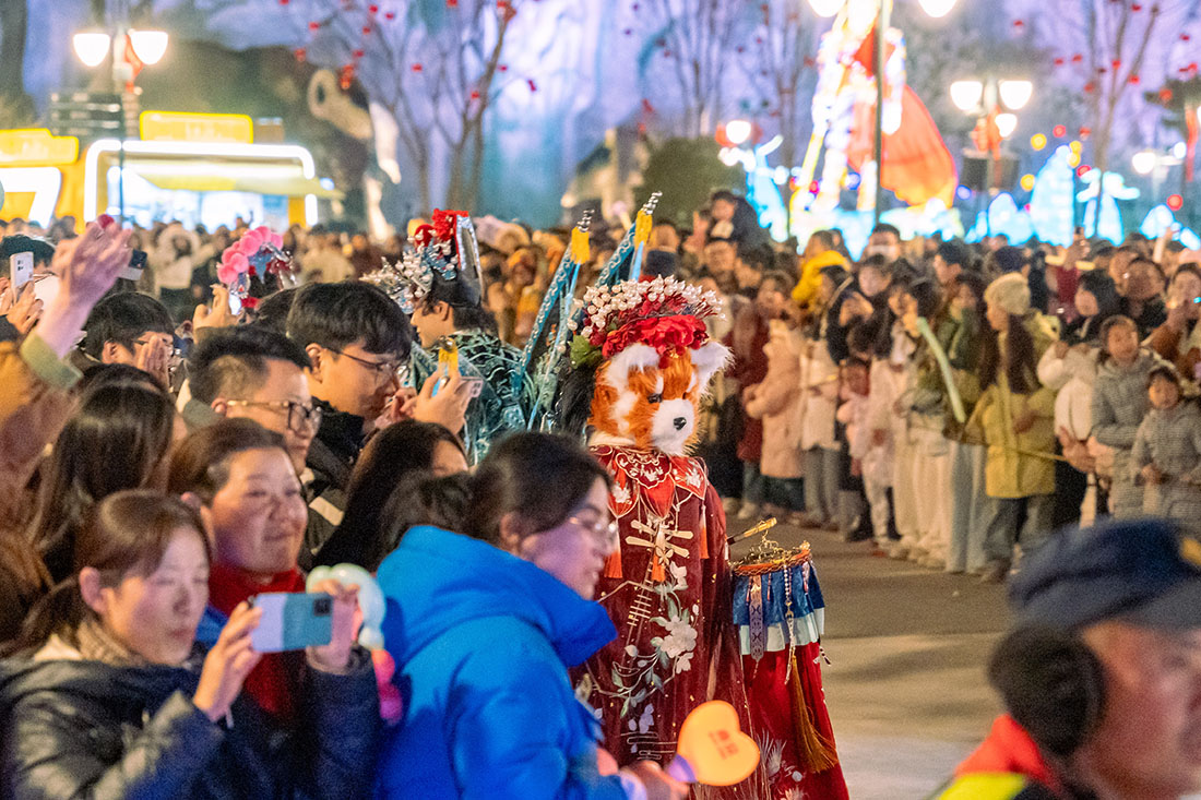 组图：淮安西游乐园跨年烟花照亮新年梦想